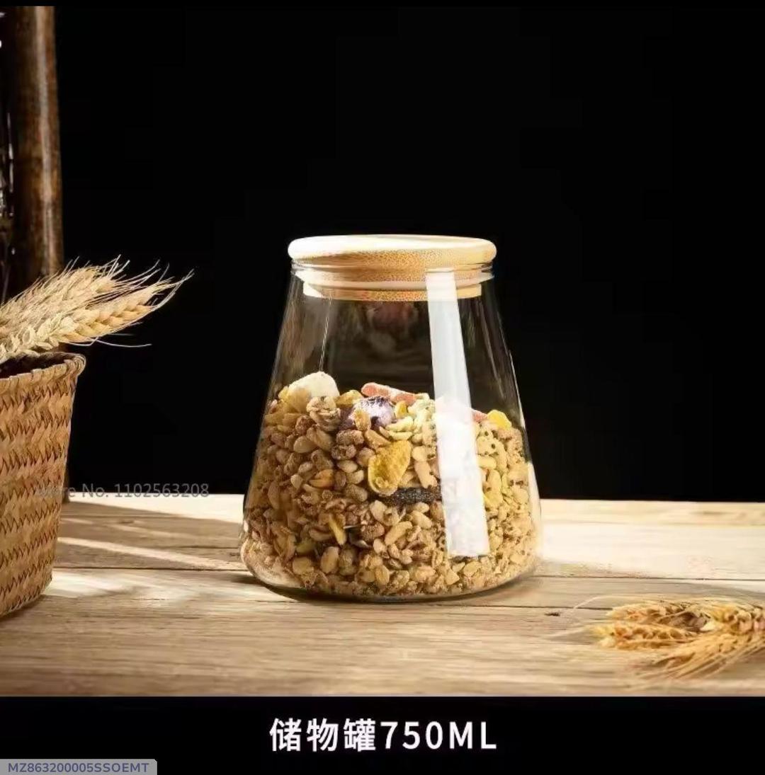 Glass Storage Jar – Airtight & Stylish